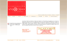 Tablet Screenshot of fundacionsabugo.com
